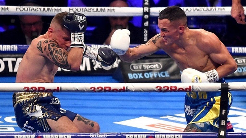 boxing results manchester tonight