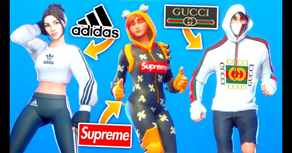 Gucci Fortnite Wallpaper Ikonik Supreme - pic-get