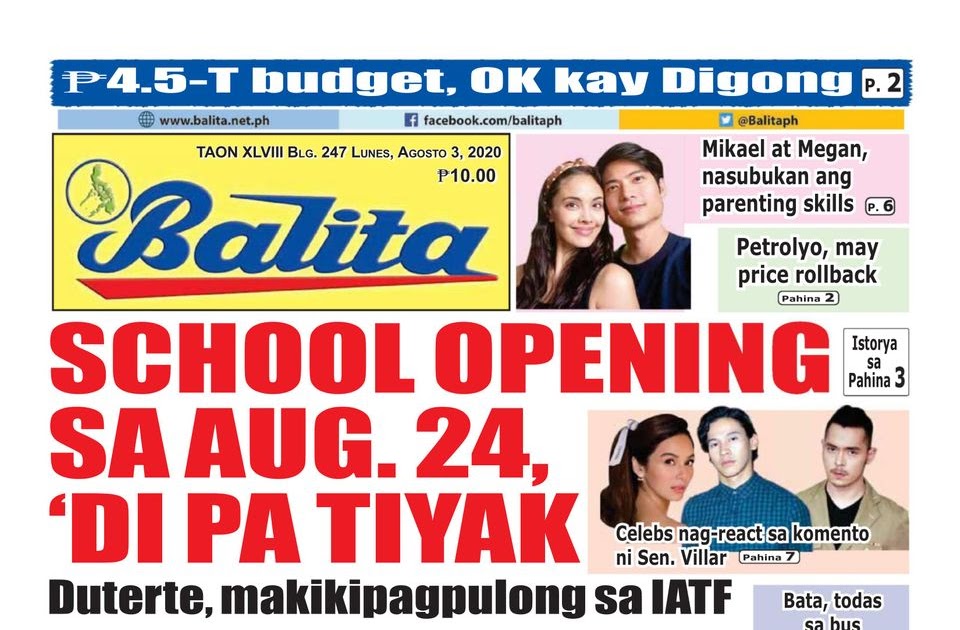 Tabloid Newspaper Tagalog - Trending Now Read 18 Filipino Tabloid