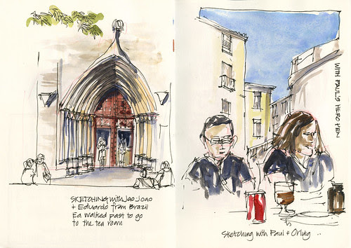 07_Wed20 06 Sketching with others