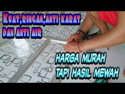 Pintu kamar  mandi  dari hollow baja ringan sunda plafon 