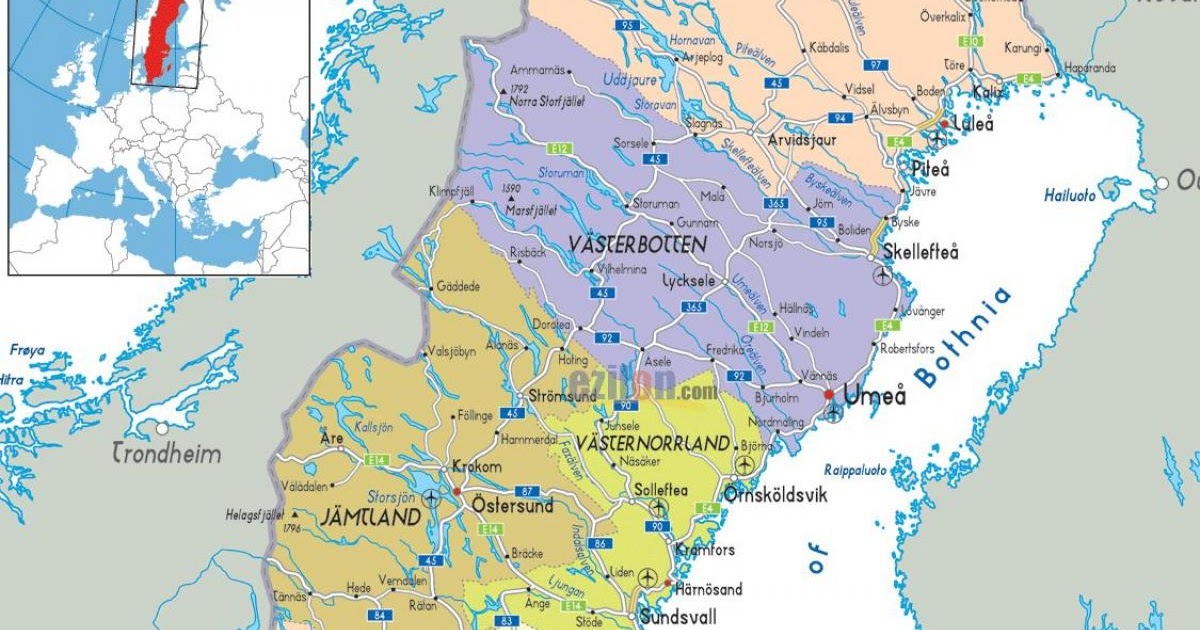 Lund Sverige Karta | Karta Mellersta
