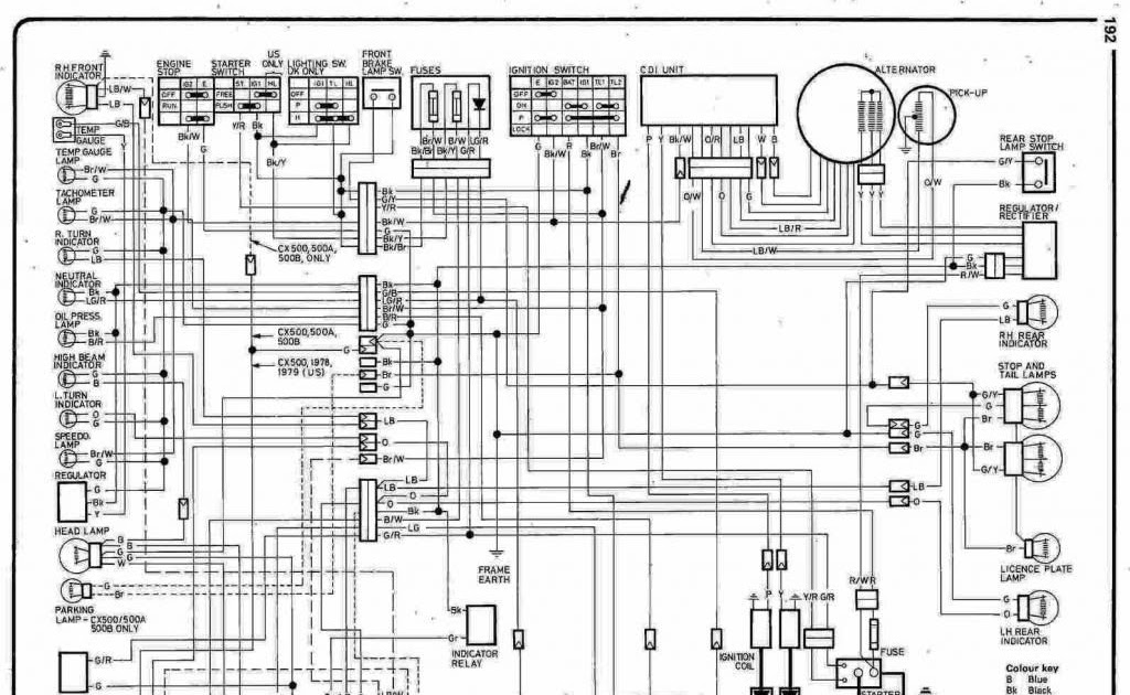 Yamaha Motorcycle Xj Wiring Diagram / 82 Yamaha Maxim Xj650 Wiring