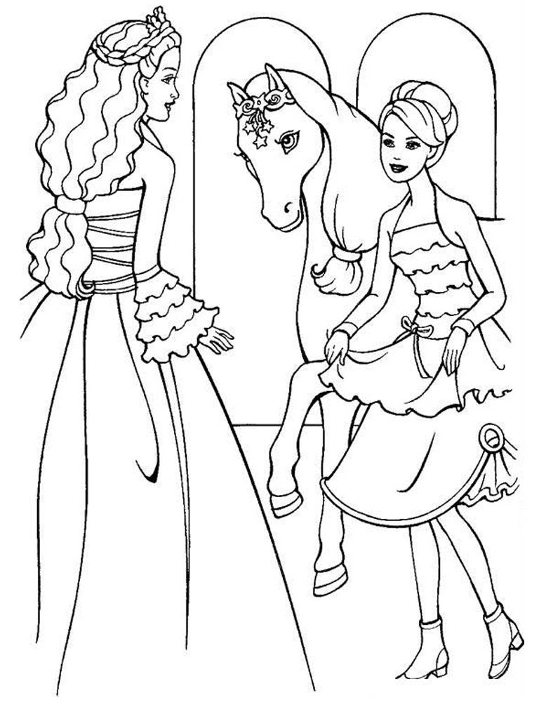 Featured image of post Barbie Colour Pages Barbie is a part of our huge collection of coloring pages