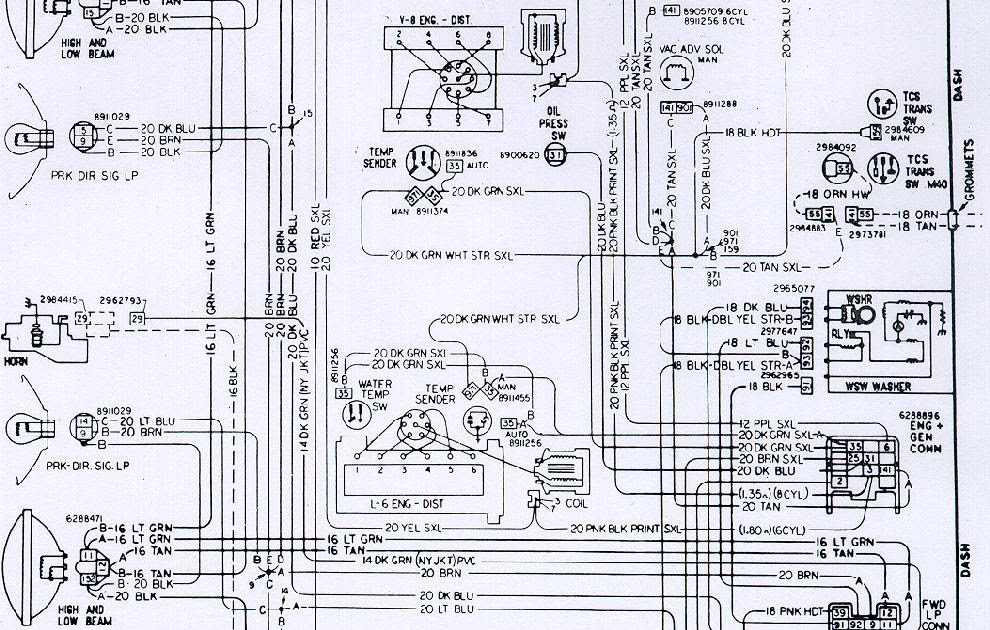 71 Camaro Wiring Diagram