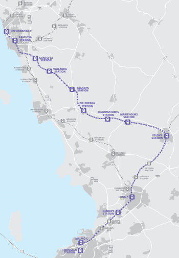 Skånetrafiken Karta | Karta
