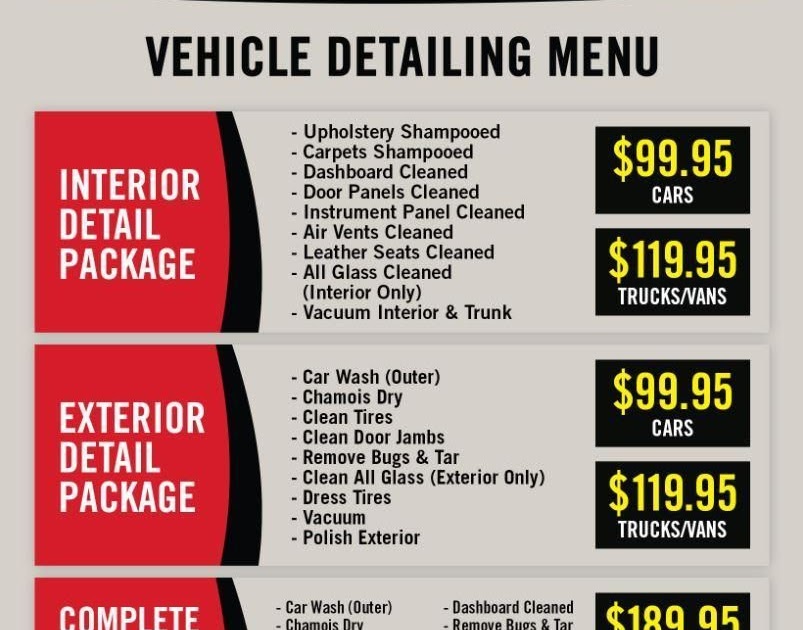 How Much Does An Interior Car Detail Cost Cars Interior
