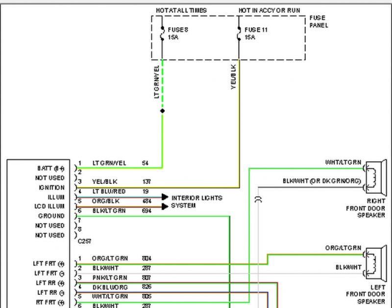 2013 Ford Explorer Speaker Wiring Diagram - Wiring Diagram