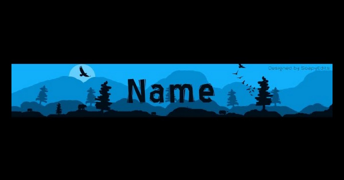 Youtube Banner No Text Blue - Atomussekkai.blogspot.com