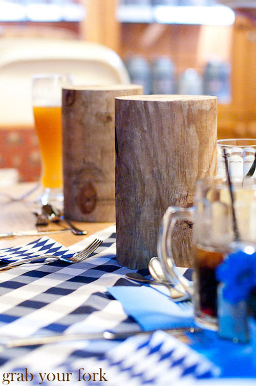 lowenbrau wood stumps