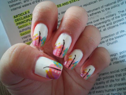 7. Abstract Nail Art Designs - wide 9