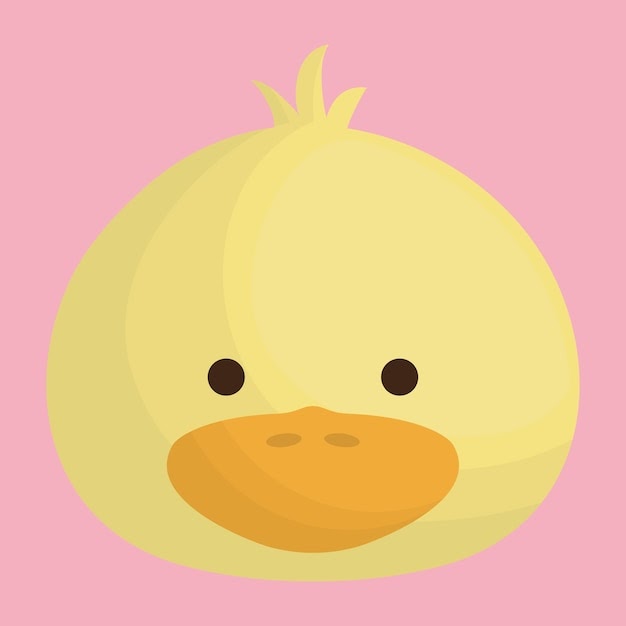 イラストボックス 元のかわいい アヒル 口 イラスト