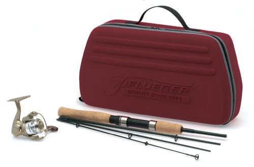 pflueger travel spin combo