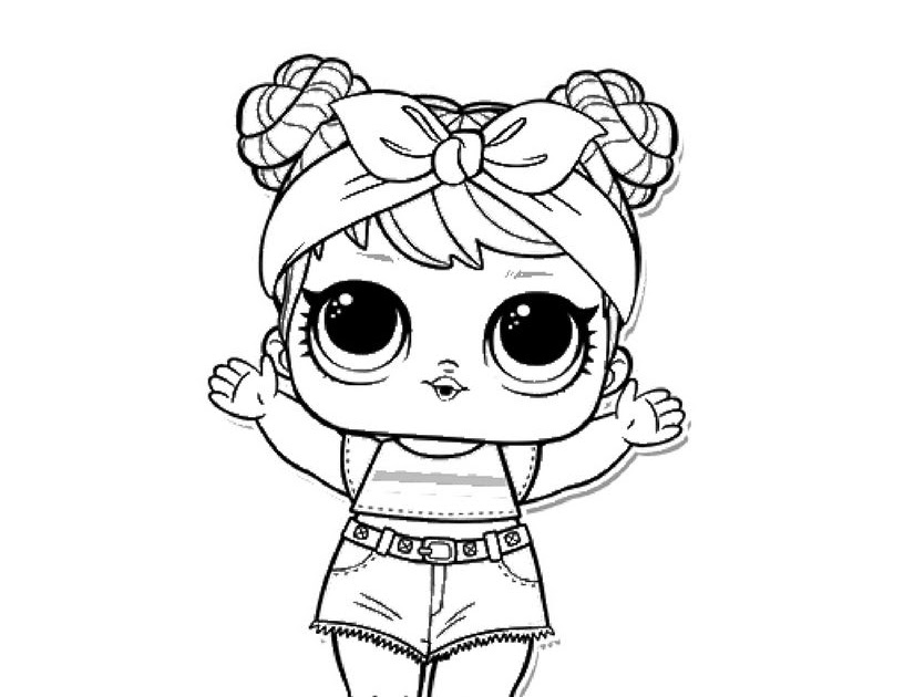 Lol Doll Coloring Pages Bonbon | Coloring Page Blog