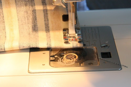 3 - Fold and Sew Side Seams