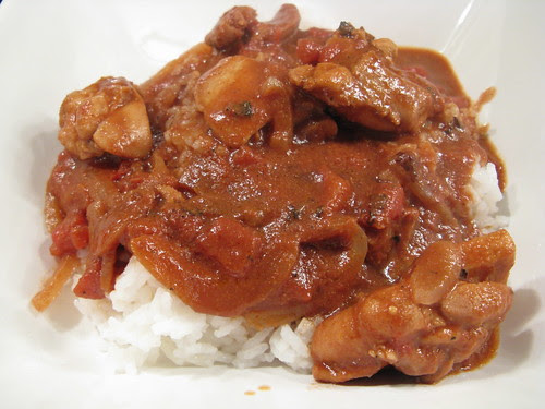 Chicken Mole with Chipoltes