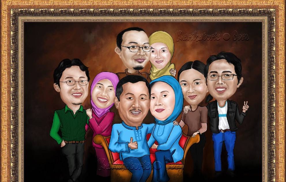 20+ Gambar Keluarga Besar Gambar Kartun