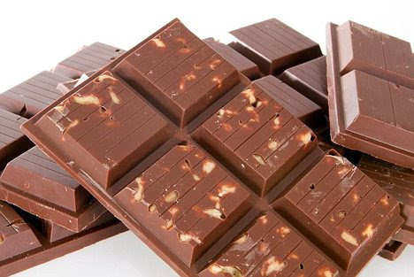 The new chocolate bars do taste of fruit, the researchers admit.
