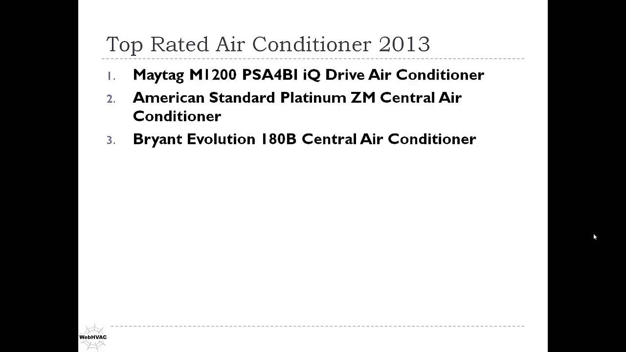 best-rated-central-air-conditioners