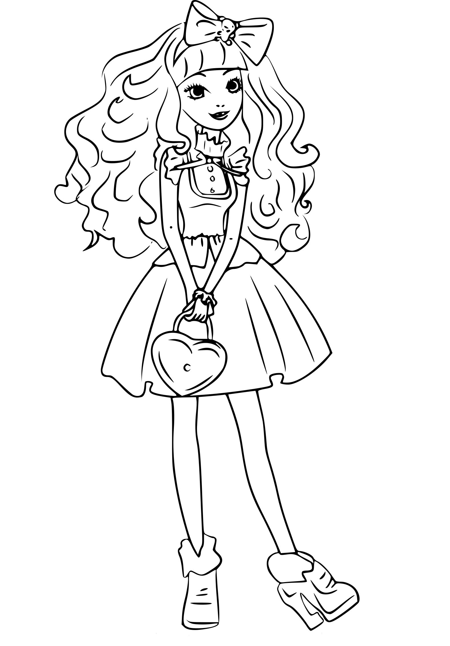 Coloriage De Ever after High | Haut Coloriage HD-Images et ...
