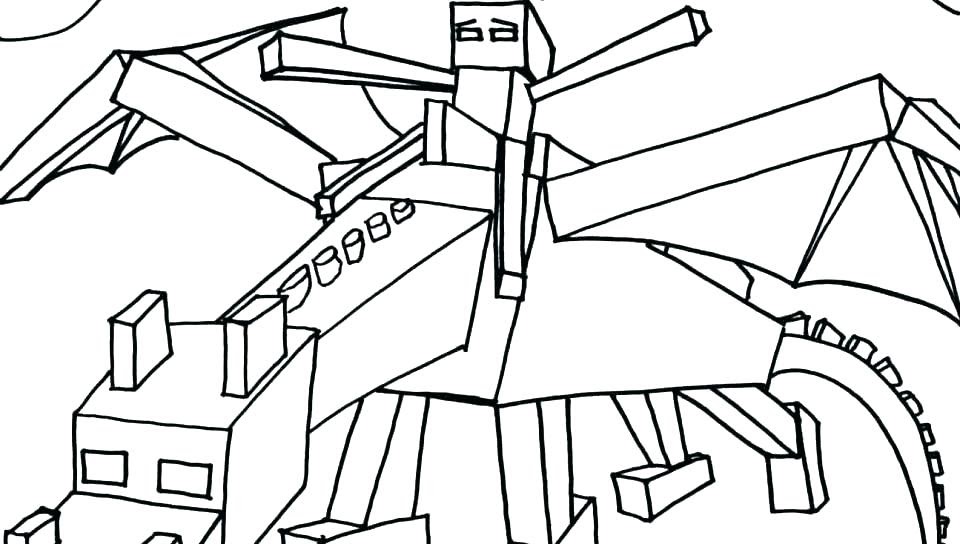 Minecraft Diamond Coloring Pages