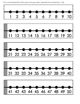 Printable Number Line To 10 - NUNOMBER