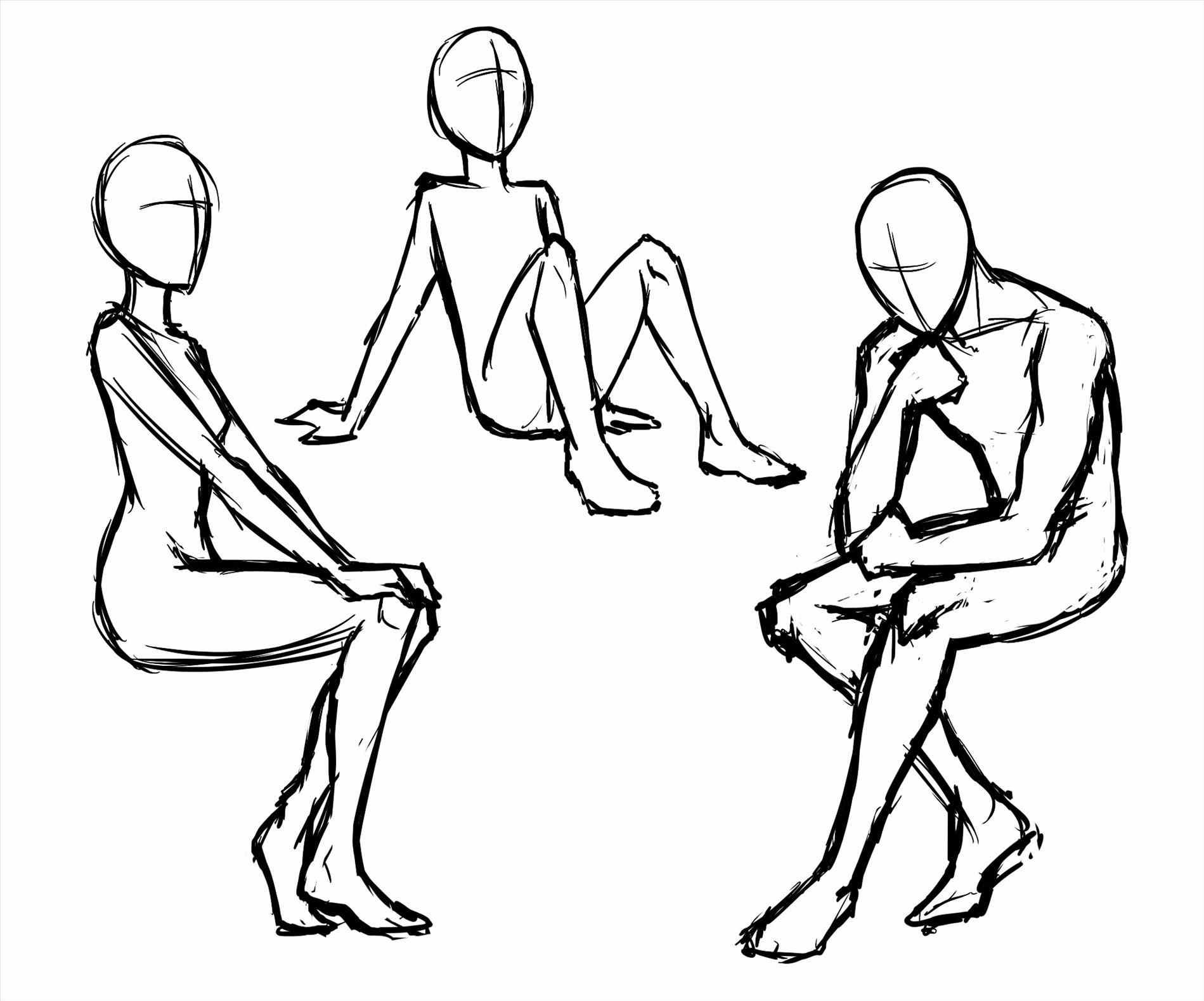 Featured image of post Body Template Drawing Sitting The outline templates are available for both males and females and they offer the basic structure for the respective frameworks form head to toe