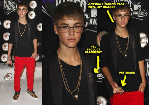 bieber vma outfit