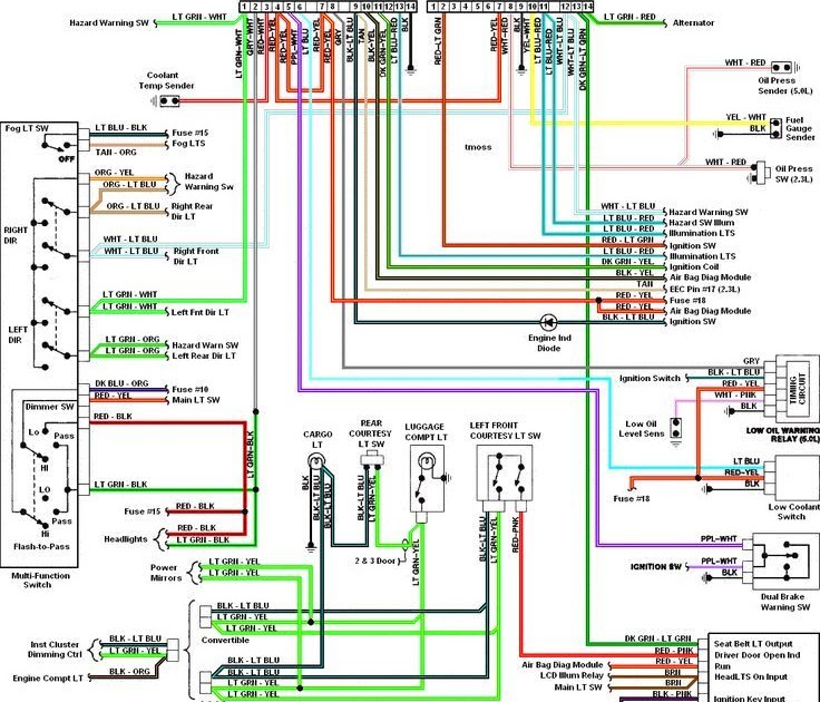 2002 Ford Mustang Radio Wiring Diagram | schematic and wiring diagram