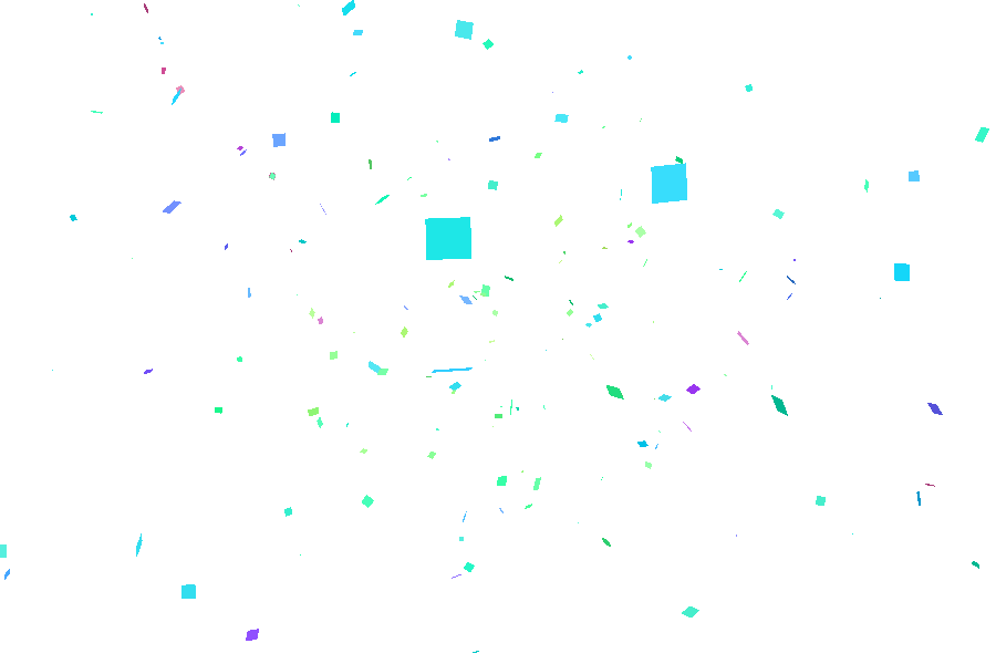 Exploding Transparent Confetti Gif