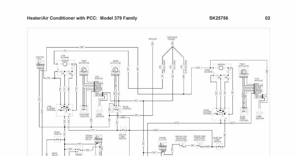 379 Peterbilt Peterbilt Wiring Diagram Free ~ Circuit and Wiring Diagrams