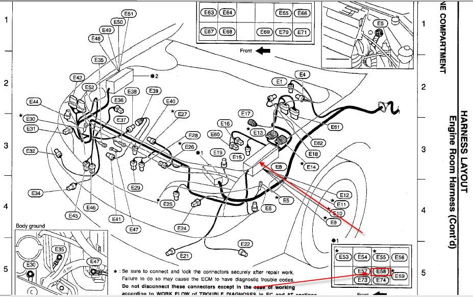 2001 Infiniti I30 Wiring Diagram