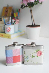 customised hip flask diy