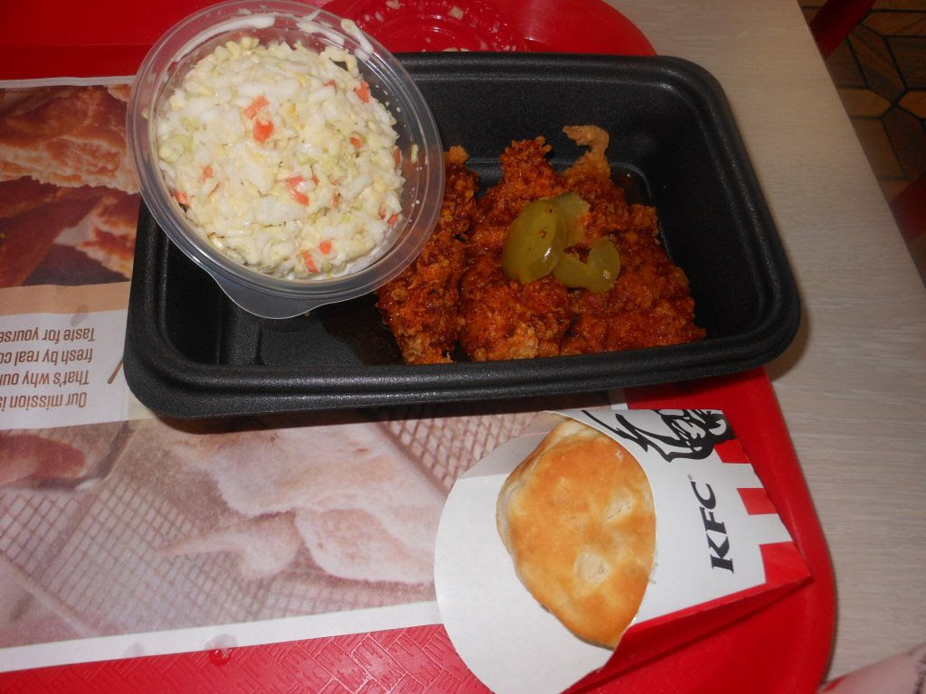 On My Plate Kfc S Nashville Hot Chicken A Review