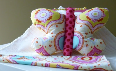 butterfly baby gift set