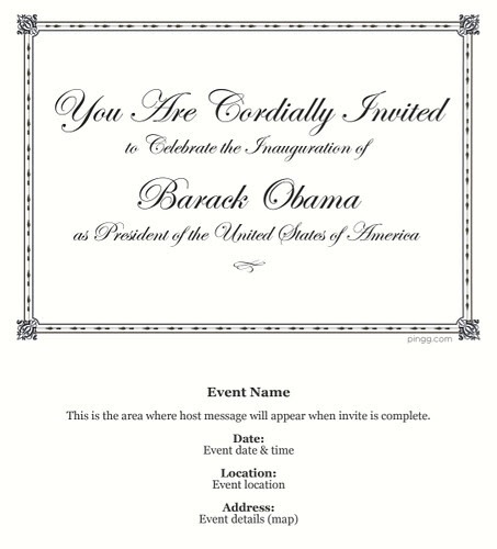 You Are Cordially Invited Template