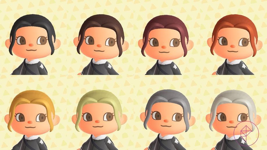 Animal Crossing New Leaf Hairstyles - Hair Guide Acnl - Animal Crossing