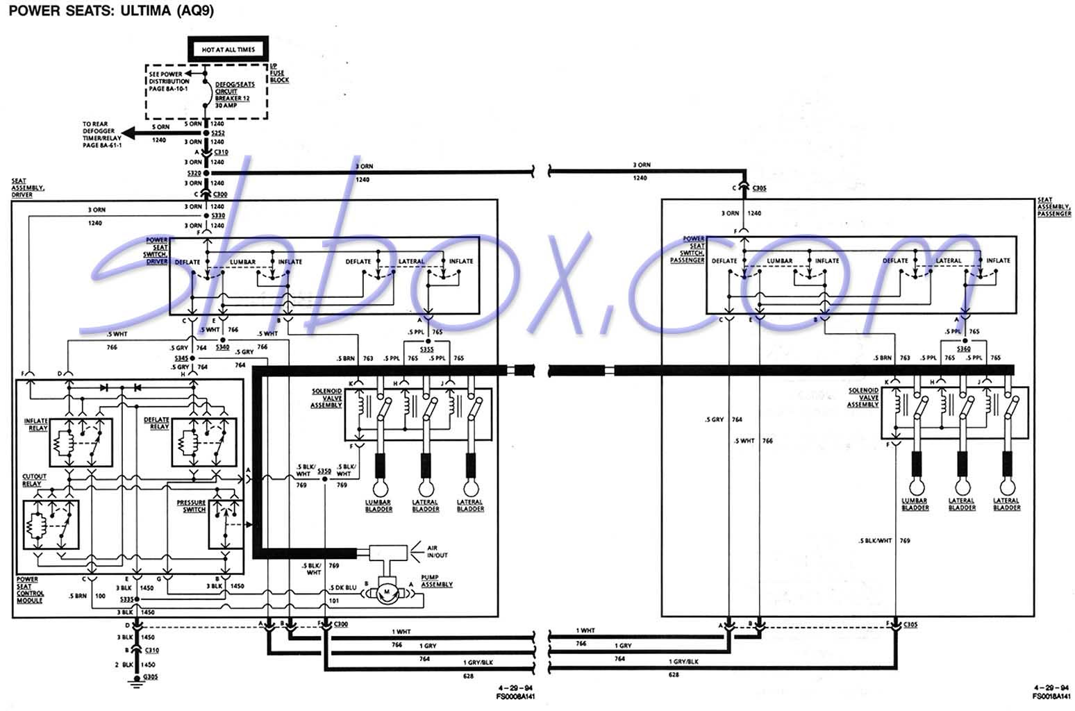 95 Firebird Wiring Diagram - Fuse & Wiring Diagram