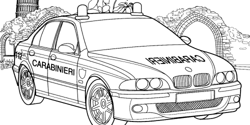 Best Of Police Car Coloring - Coloring Ideas For Kids