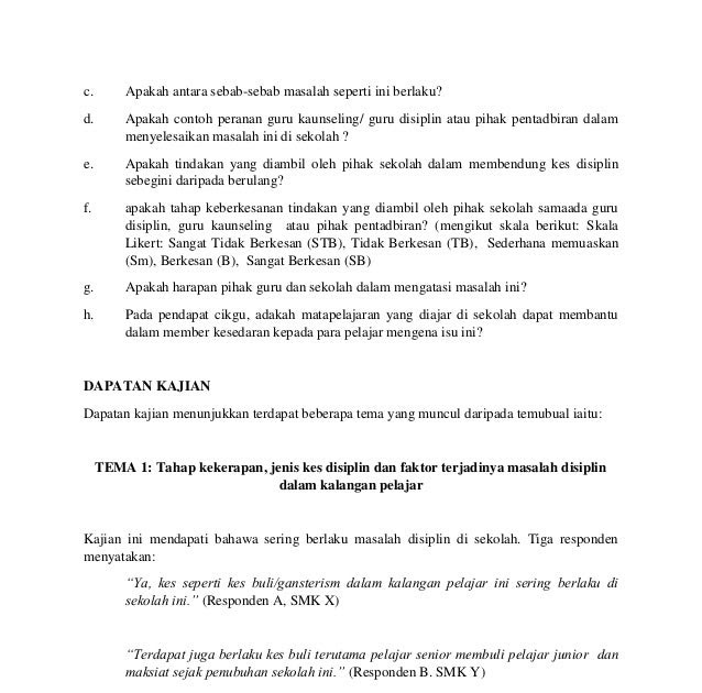 Contoh Soalan Temubual Semi Struktur - Kuora 2