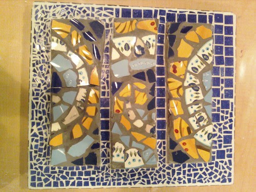 The Broken Road - Tile mosaic