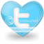 Twitter heart