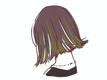 女の子 後ろ姿 イラスト 全身 女の子 後ろ姿 イラスト 全身 Combrojosabck