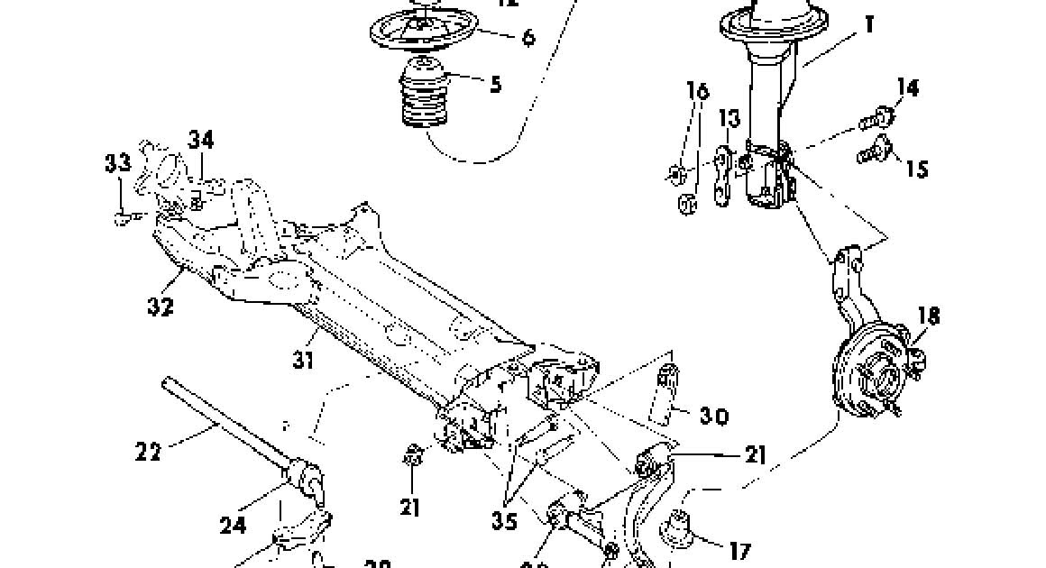 2004 Dodge Neon Rear Suspension Diagram : 35 Dodge Dakota Front