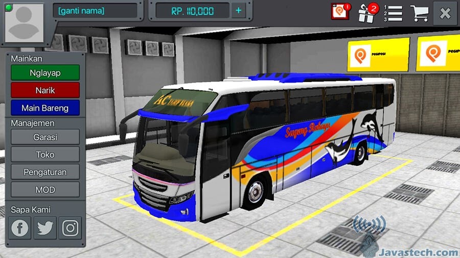 Livery Bussid Double Decker Hd Terbaru - livery truck anti gosip