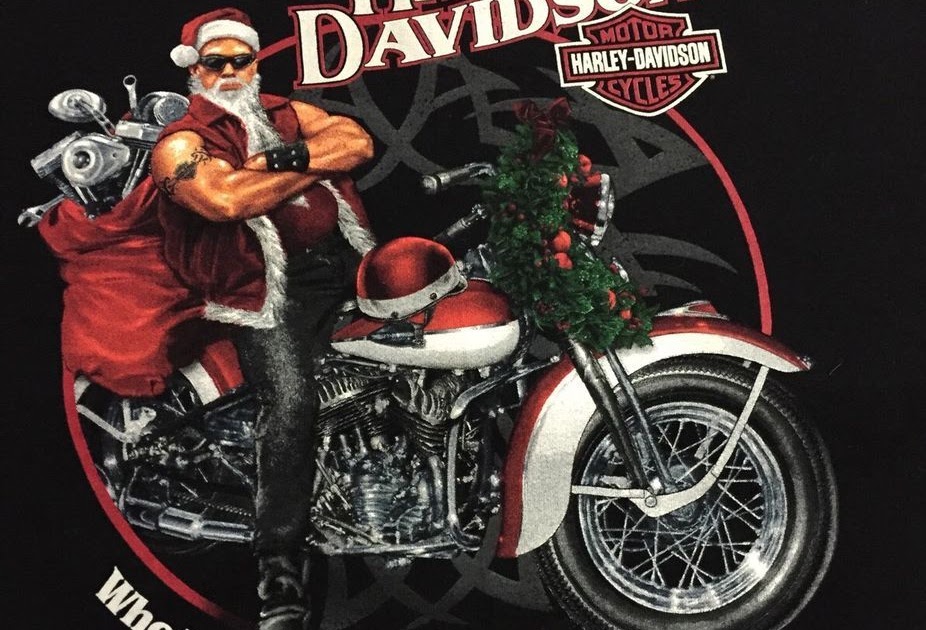 Harley Davidson Christmas Wallpaper | HD Wallpaper For Desktop And Gadget