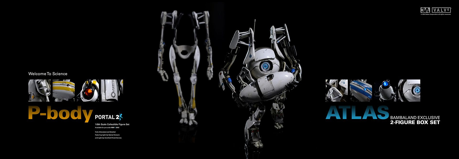 Portal 2 фигурки роботов фото 39