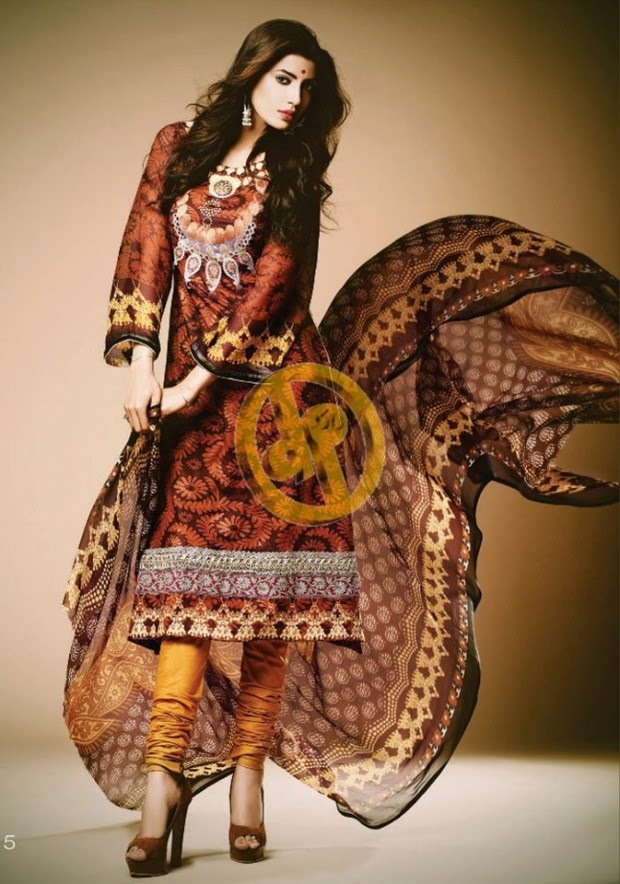 Dawood-Textile-Girls-Women-Printed-Lawn-Prints-Fashion-Suits-Kuki-Concepts-Fall-Winter-Collection 2013-14-8 Dawood-Textile-Girls-Women-Printed-Lawn-Prints-Fashion-Suits-Kuki-Concepts-Fall-Winter-Collection 2013-14-8