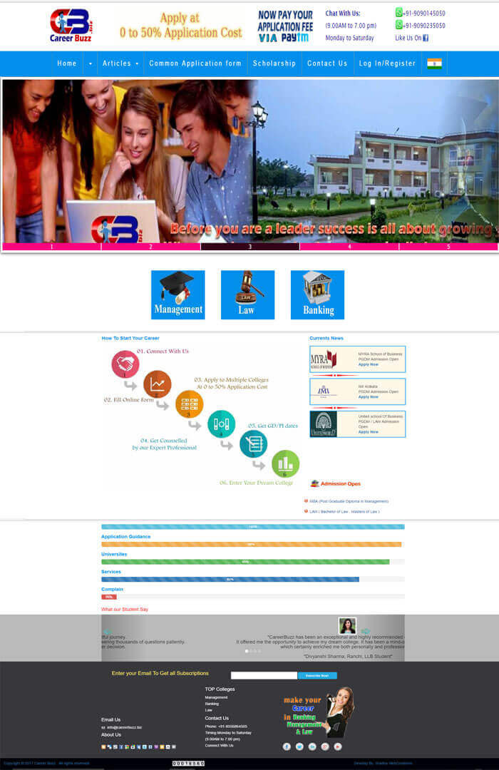CMS WEBSITE