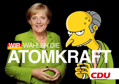 Wir wählen die Atomkraft. CDU